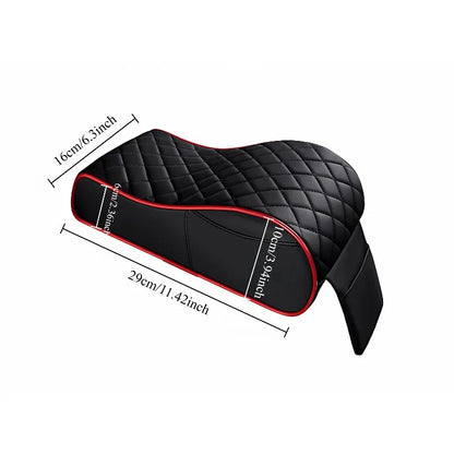 Universal Memory Foam Armrest Cushion for Car - Heightened Armrest Pad Cover, Universal Fit for Central Console Interior