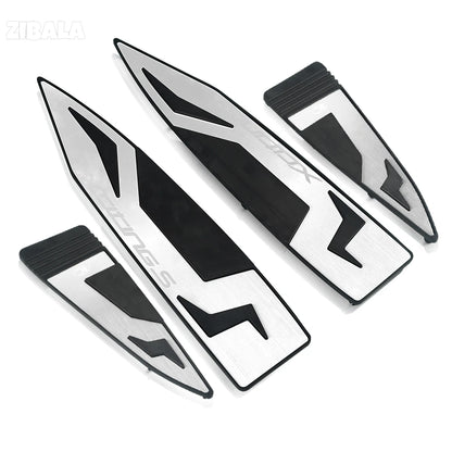 For KYMCO XCITING 400 S400 XCITINGS400 XCITING400 2019 Footrest Footpads Foot Pegs Pedals Plate Pads Motorcycle Accessories