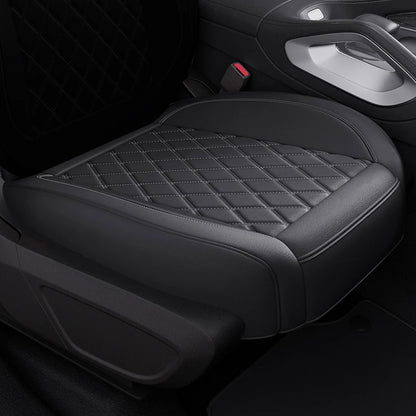 Karcle Nappa Leather Car Seat Cover Surround Bottom Car Seat Cover Full Set Durable Car Seat Protection Cushion Car Accessories