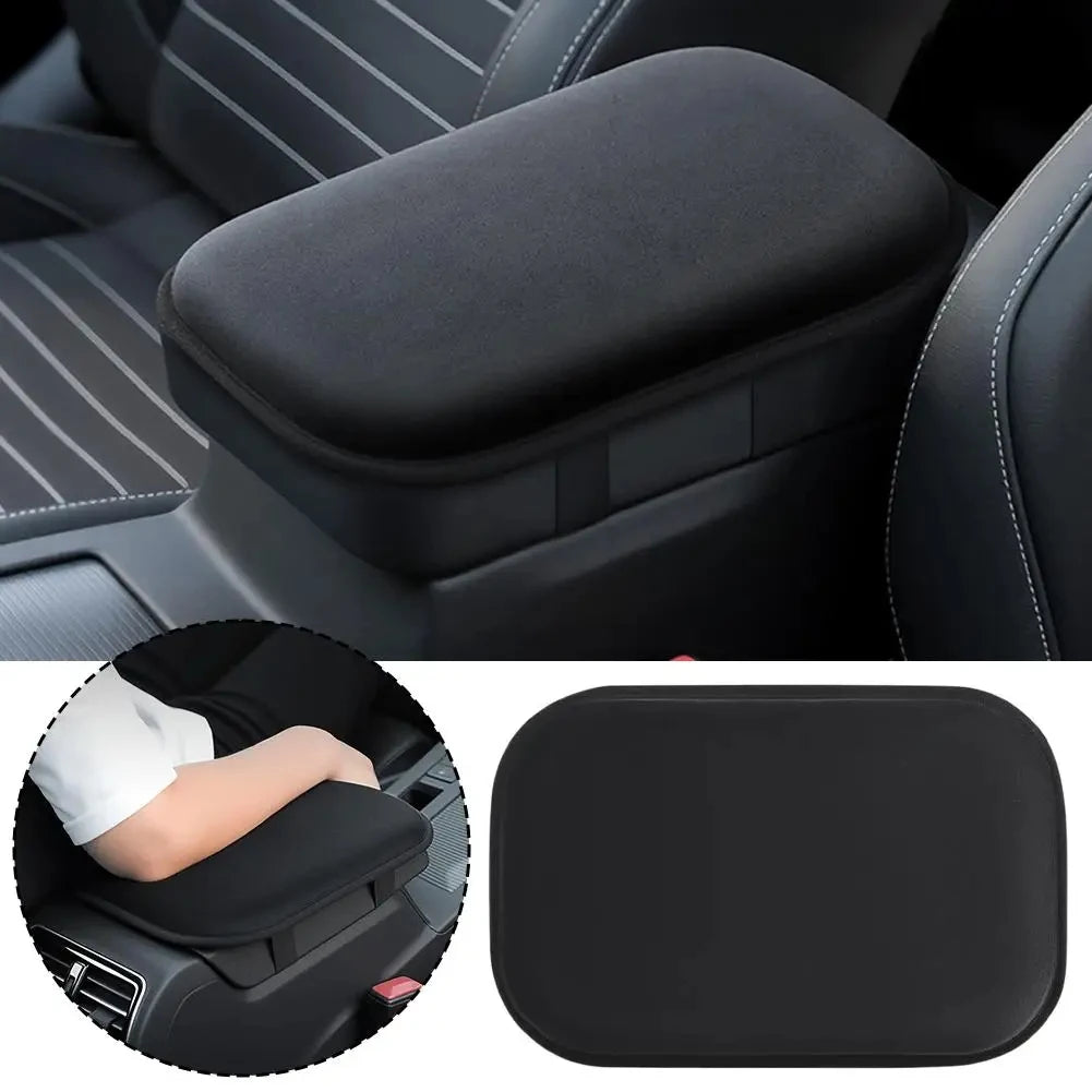 1/2pcs Car Armrest Box Pad Plush Car Center Console Protection Pad Soft And Comfortable Universal