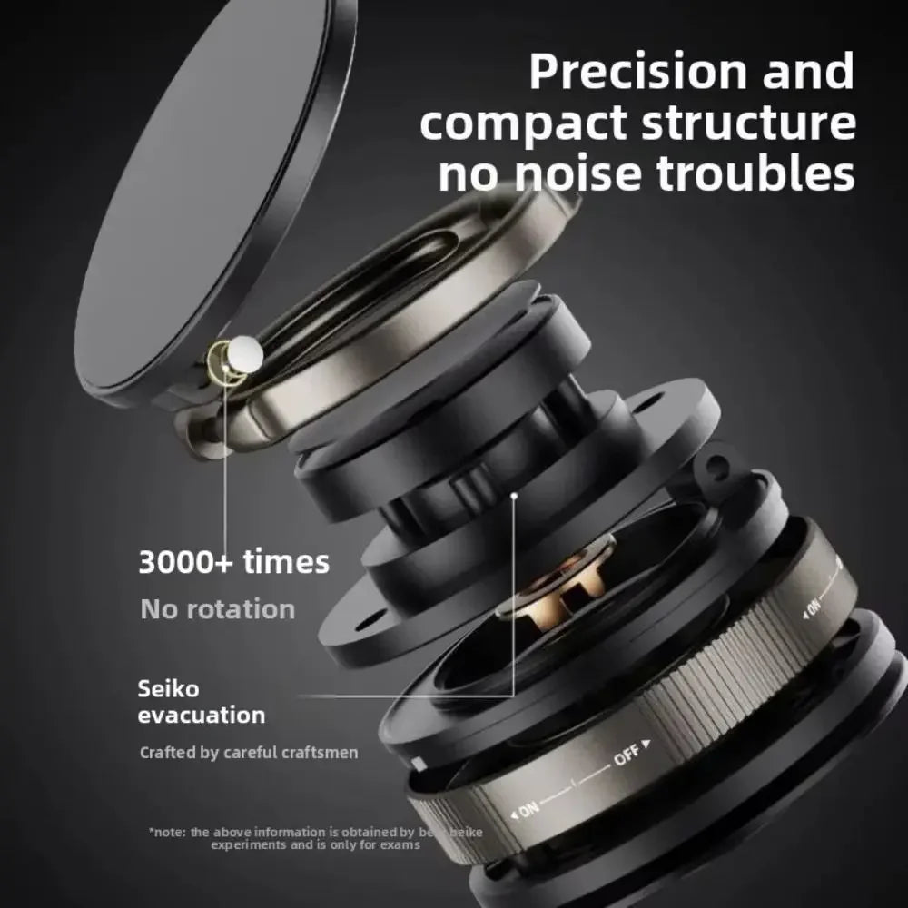 Magnetic Phone Holder for Car, 360° Rotatable, Foldable & Adjustable Magnetic Car Mount, , Compatible with iPhone & Other Phones