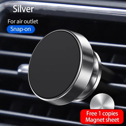 Car Phone Holder Magnetic Phone Mount Holder Mobile Phone Support GPS Magnet Holder Stand Air Vent Car Phone Holder