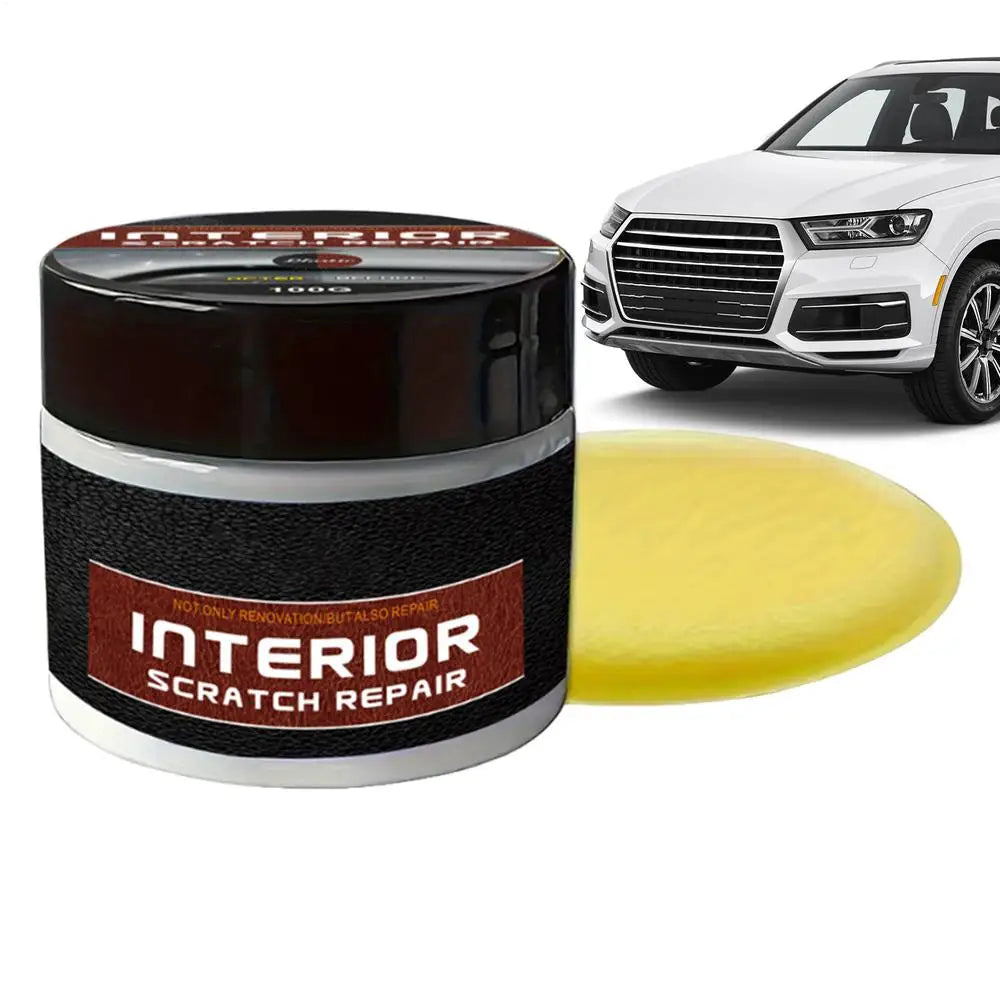 100g Car Scratch Remove Car Interior Restorer UV Protection Dashboard Scratch Repair Kit Vehicle Restorer Car Part Refurbish Wax