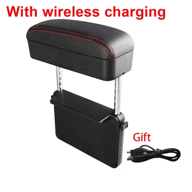 Universal Car Armrest Box Elbow Support Adjustable Car Center Console Arm Rest Car Styling Auto Seat Gap Organizer Arm Rest