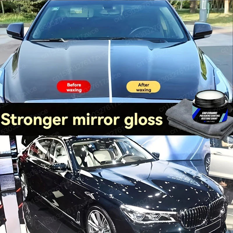 Cera Nano Cerâmica Automotiva - Camada Hidrofóbica Anti-Risco