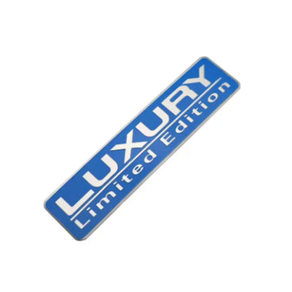 Car Chrome Luxury Limited Edition Metal Sticker Car Body Trunk Emblem Badge Stickers Decals Universal Auto Exterior Sticker