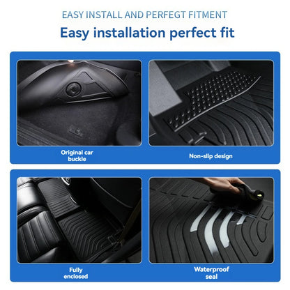 Suitable For Honda Cr-v Special Car Floor Mats, Tpe Car Floor Mats With Dirt Resistance