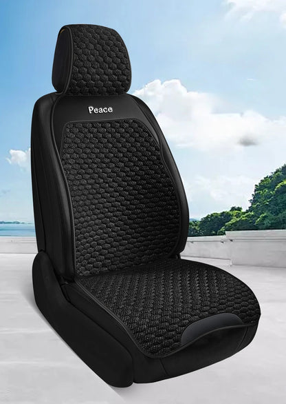 Breathable Linen Car Seat Cushion Comfortable and Wearable Car Seat Cover Universal Fits Most Cars - 1 Unit