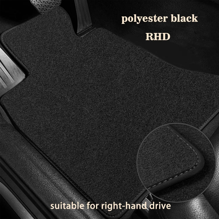 Car Mats Floor For VW Volkswagen Golf 6 MK6 Plus GTI R 5K 2009~2013 5door Hatchback Floor Carpet Foot Covers Set Car Accessories