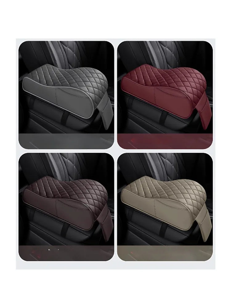 Universal Memory Foam Armrest Cushion for Car - Heightened Armrest Pad Cover, Universal Fit for Central Console Interior