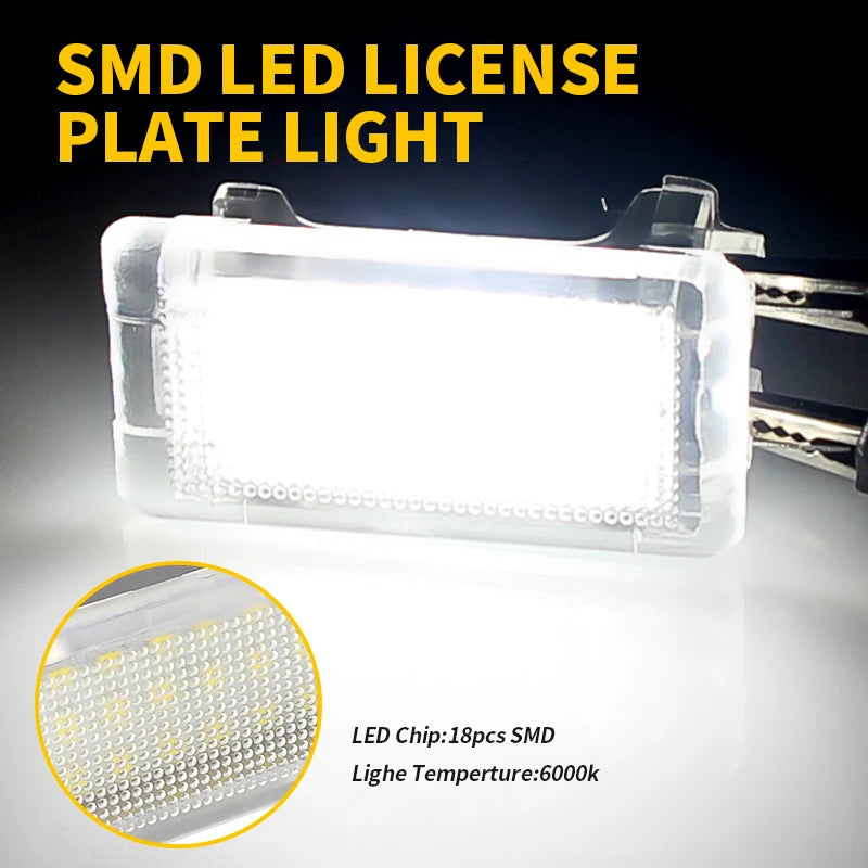LED Trunk Interior Light For Opel Astra F G H Corsa C D Vectra B C Insignia A Zafira A B 1990-2017 13221556 90306633 Car Lamp