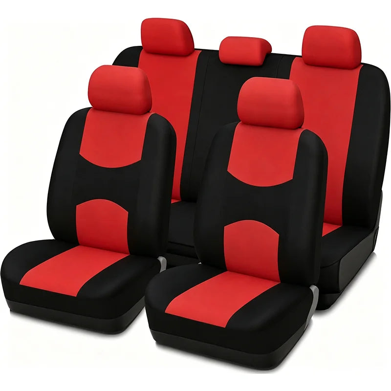 AUTOYOUTH Automobiles Seat Covers Full Car Seat Cover Universal Fit Interior Accessories Protector Color Gray Car-Styling
