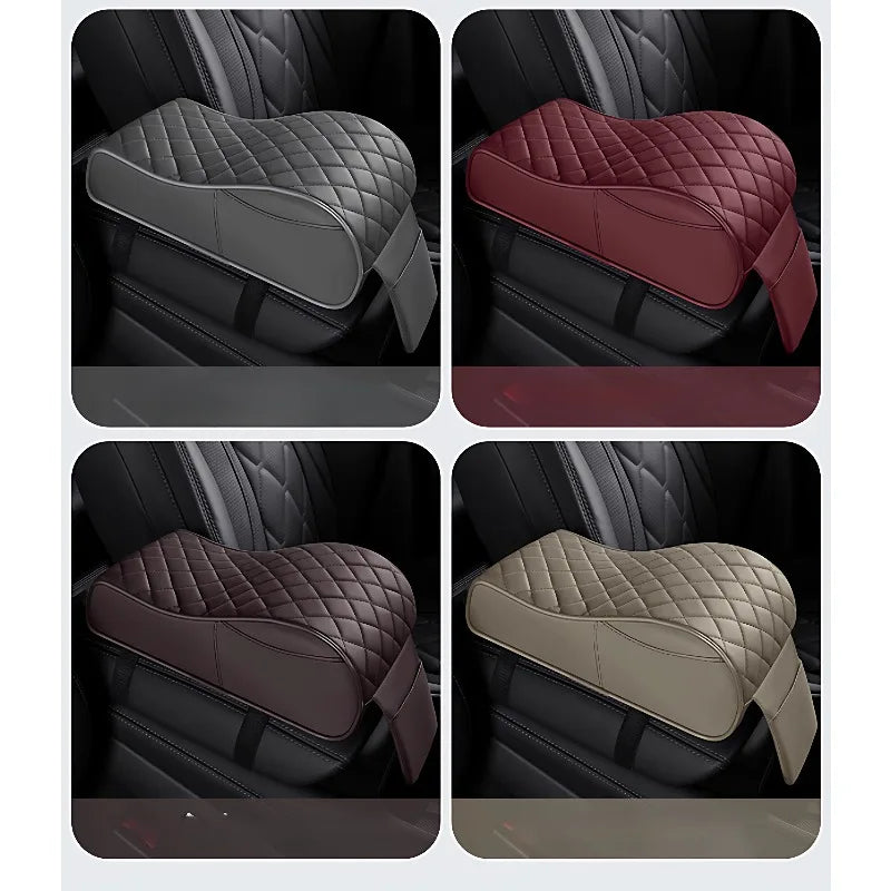 Universal Memory Foam Armrest Cushion for Car - Heightened Armrest Pad Cover, Universal Fit for Central Console Interior
