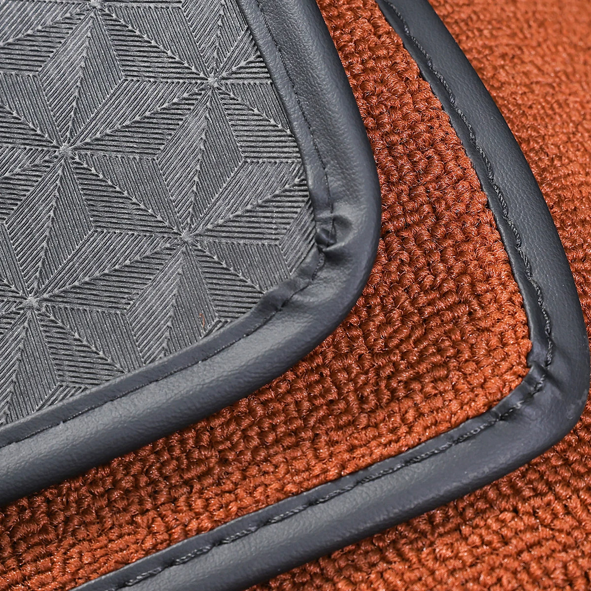 Universal Car Floor Mat Front & Rear Automotive Carpet Floor Mats for Auto SUV Sedans Vans Accessories Dirt and Wear-resistant