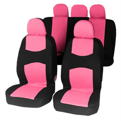 5seats universal car seat cover with interior cushion - suitable for cars trucks and SUVs - durable waterproof and easy to clean