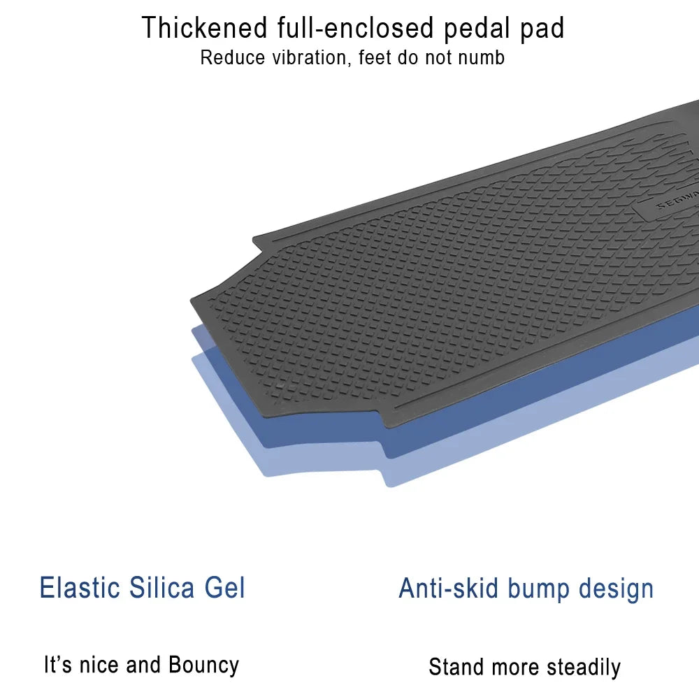 Pedal Pad for Segway Niinebot GT1 GT2 SuperScooter Electric Scooter Large Foot Rubber Mat  Foot pads Parts