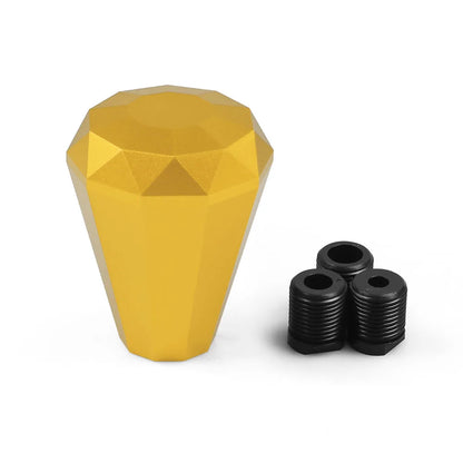 Universal Racing Diamond Shape Shift Knob Car Aluminum Manual Gear Stick Shift Knob Lever Shifter Racing Shift Knob