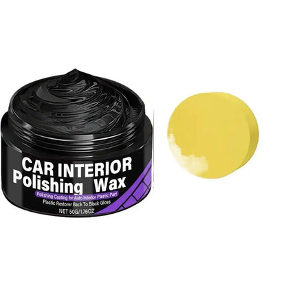 Plastic Interior Car Trim Polishing Wax Dashboard Restorer and Shine Coat for Lasting Protection