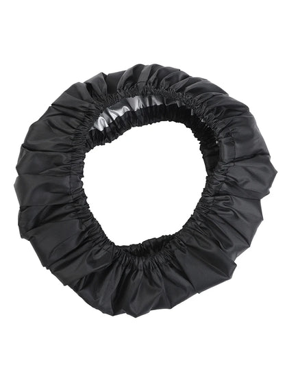 40cm Car Steering Wheel Cover Black Dust-proof Oxford Cloth Steering Wheel Cover Case Car Interior Accessories