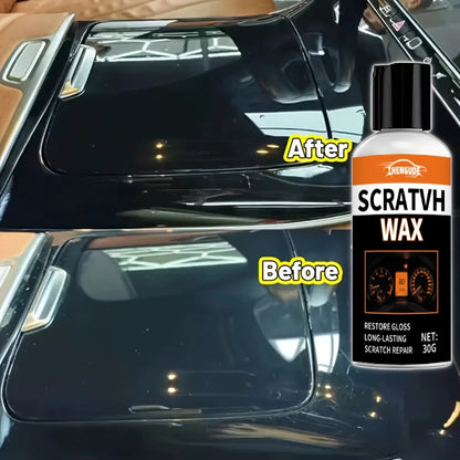 Car Scratch Repair Wax, Dashboard Screen Scratch Repair Agent |   Suitable for Various Scratch Repairs on Central Consoles, Helmets, Glass, Acrylic, and Glasses.