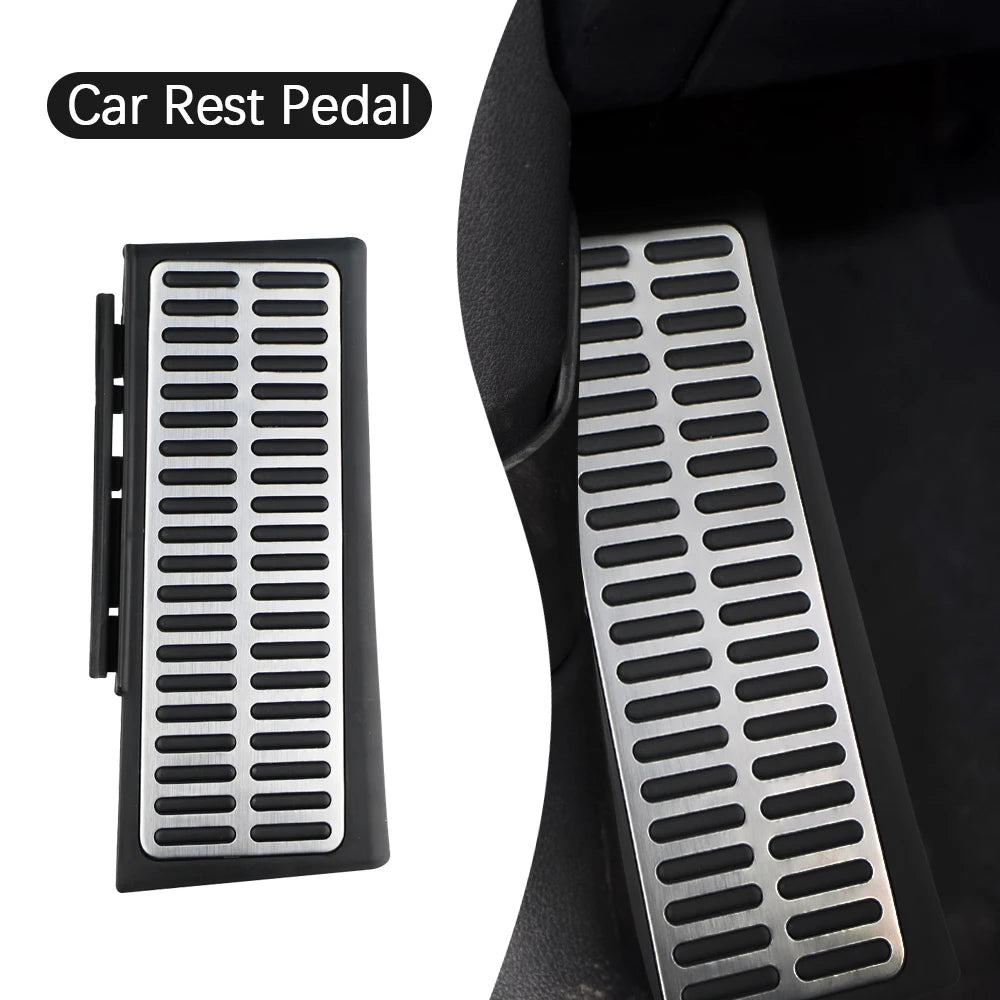 Car Pedals for Audi Q3 2013 - 2018 LHD Accelerator Brake Foot Rest Pedal Pads Cover Car-Styling