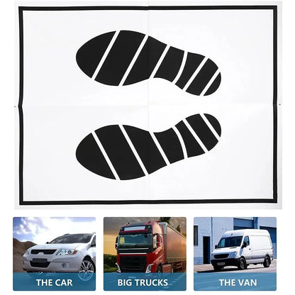 High Quality Disposable Car Floor Mats 100 50 25Pcs Waterproof Anti Slip Paper Vehicle Protection Interior Car Accessories