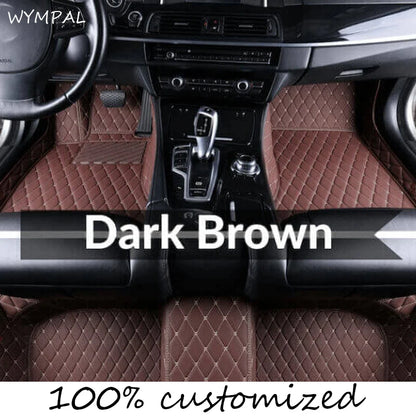 Car Floor Mat For Seat León 5F 2013~2019 Waterproof Tapete Automotivo Para Carro Car Mats Set Alfombra Para Auto Car Accessories