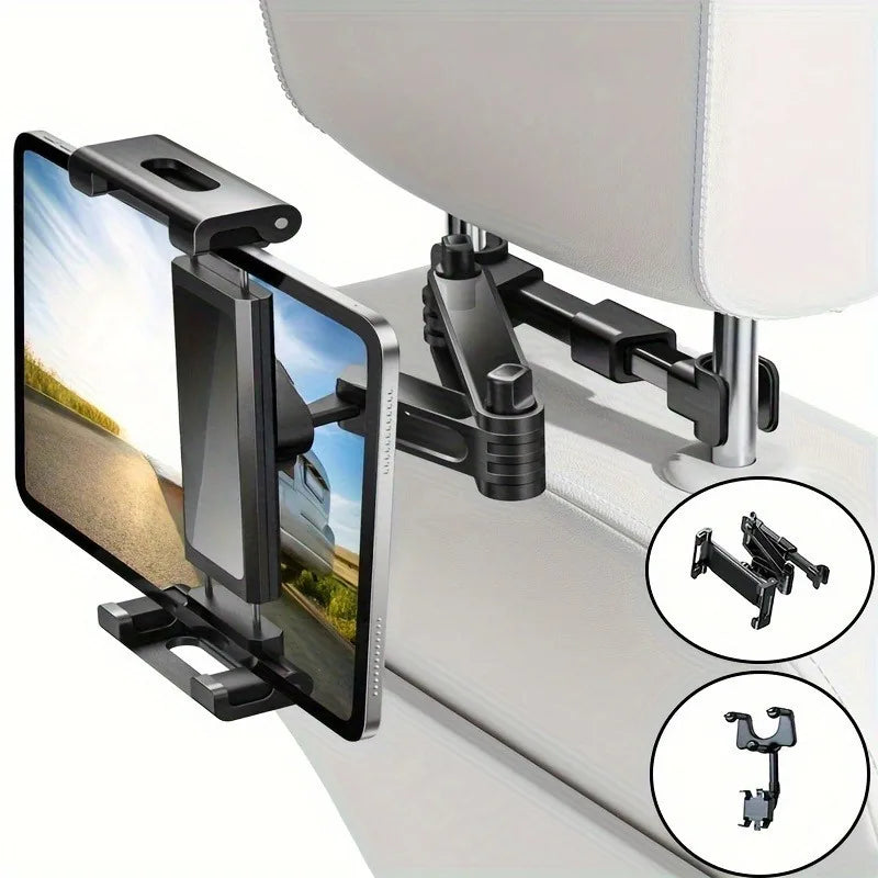 1pc Car phone holder, iPad tablet holder for rear seats, multifunctional car phone holder for extended lazy people