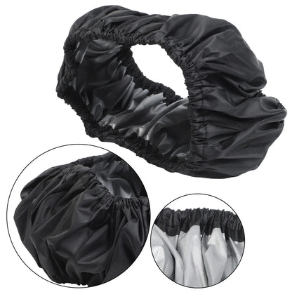 40cm Car Steering Wheel Cover Black Dust-proof Oxford Cloth Steering Wheel Cover Case Car Interior Accessories