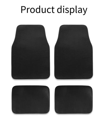 1/2/4pcs Universal Car Automotive Carpet Floor Mats For Auto SUV Sedans Vans Accessories Dirt and Wear-resistant