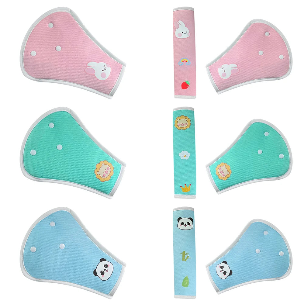 Universal Car Seat Belt Cover Adjustable Car Safety Belt Cover Shoulder Pad for Kids Adults Car Interior Accessories