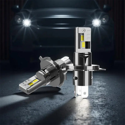 Lâmpada LED H7/H4 Canbus Super Brilhante - Sem Fio