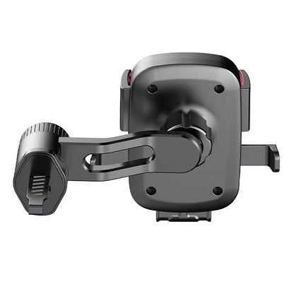 Car Phone Holder New Universal Phone Holder with Hook Clip, Automatic Locking Without Blocking Air Outlet, Car Ventilation