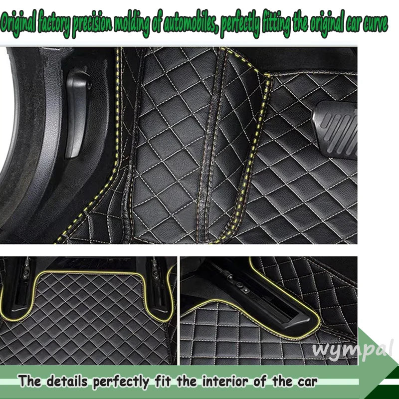 Car Floor Mat For Seat León 5F 2013~2019 Waterproof Tapete Automotivo Para Carro Car Mats Set Alfombra Para Auto Car Accessories