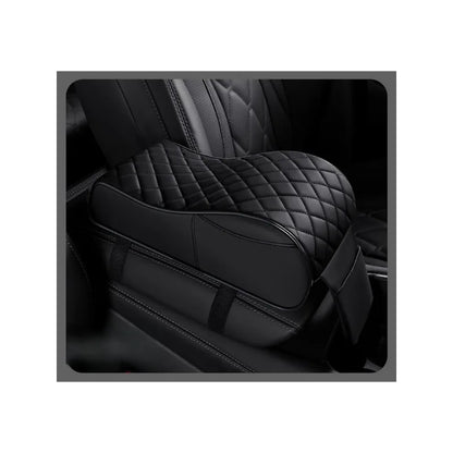Universal Memory Foam Armrest Cushion for Car - Heightened Armrest Pad Cover, Universal Fit for Central Console Interior
