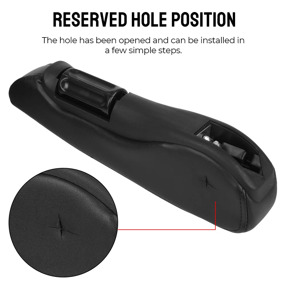 Left Right Side Universal Interior Accessories Adjustable Car Center Console Arm Rest Box For Truck Trailer RV Caravan Armrest