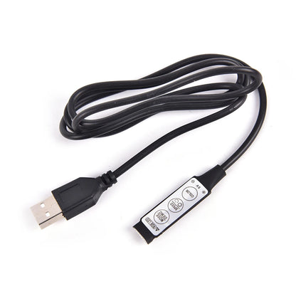 LED Strip RGB Controller Mini 3 24 44 Keys USB Connector IR Remote Control Dimmer for 5050 2835 RGB LED Strip Light TV Backlight