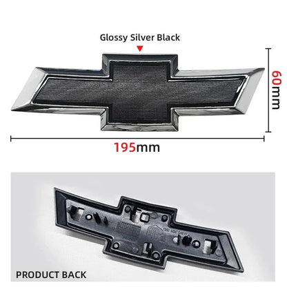 ABS Car Front Hood Emblem Sticker Rear Tail Trunk Badge Accessories for Chevrolet Epica Spark Aveo Captiva Cruze Malibu XL Trax