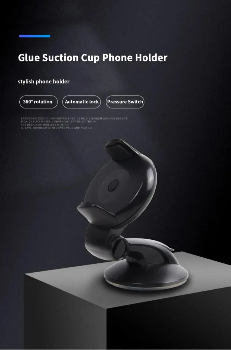 Universal Mobile Car Phone Holder for Phone In Car Holder Windshield Cell Stand Support Smartphone Voiture Mobile Phone Holder