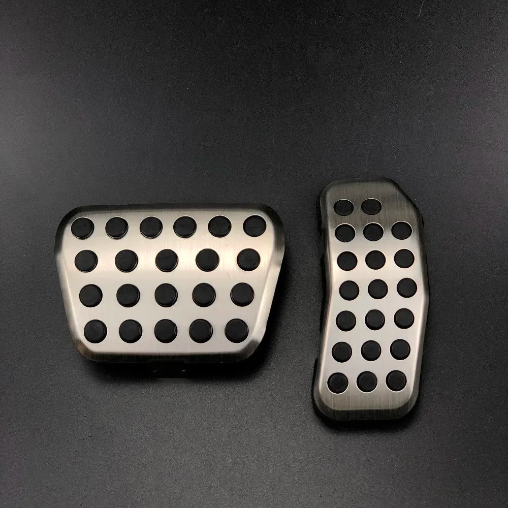 Car accessories Stainless steel  Pedal Pads Cover Case For Ford Fiesta Ecosport Covers for Mazda 2 2007-2014