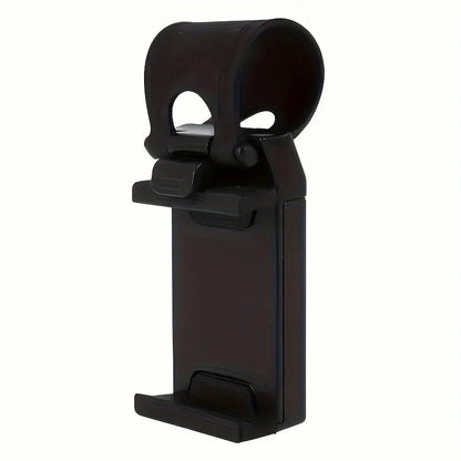 1pc Car Phone Holder, Car Steering Wheel Phone Holder, Mobile Phone Holder, Lazy Phone Holder. car holder phone