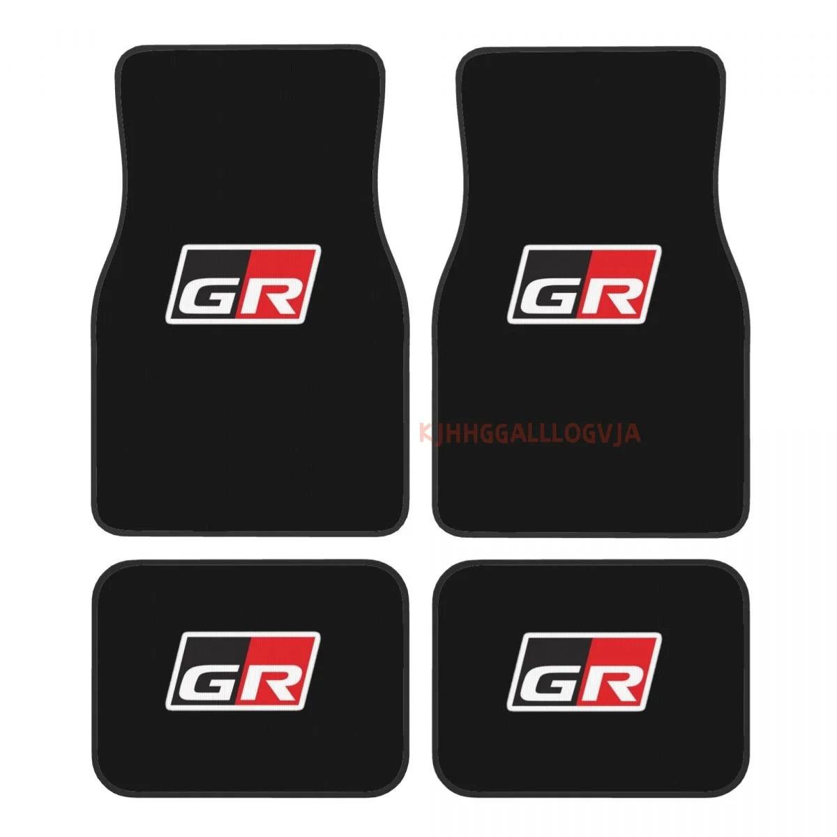 GR 4PCS Crystal Velvet Car Floor Mats Set of Four Anti Fouling Car Mats Carpet Anti Slip Car Floor Mats