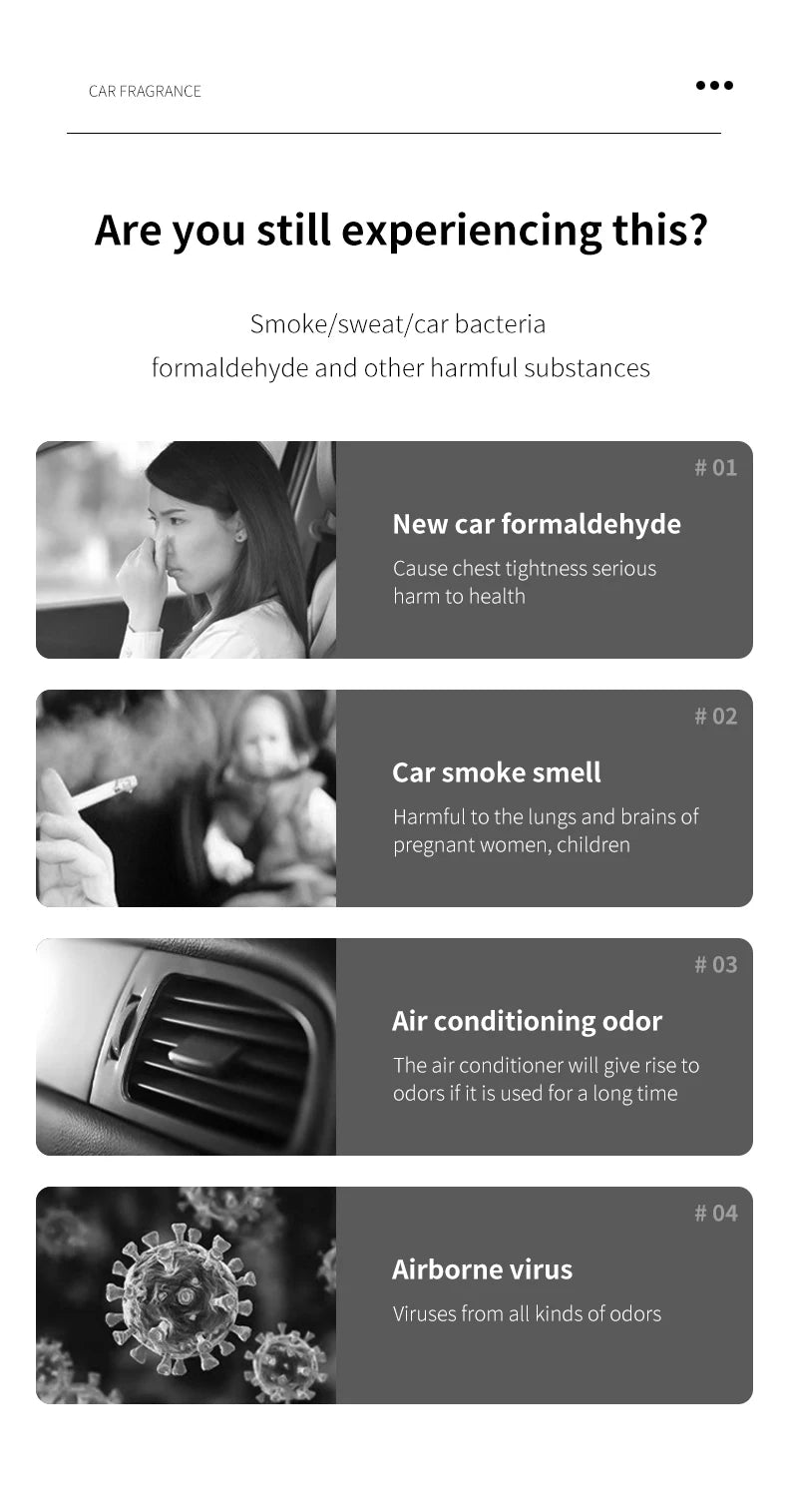Perfume Automotivo Decorativo de Longa Duração