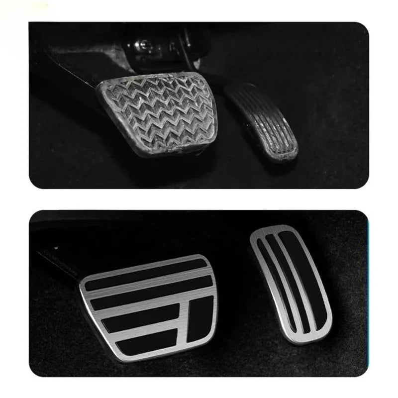 Pedal Pads for Land Cruiser LC300 Prado LC250  GX550 Refit Pedal Cover Gas Accelerator Brake Footrest Clutch Thrott