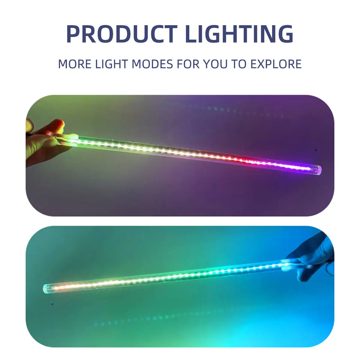 Car LED Ambient Lights RGB Neon Interior Strip Light Motorcycle Taillights USB with Remote control APP Home Decorative Lamp
