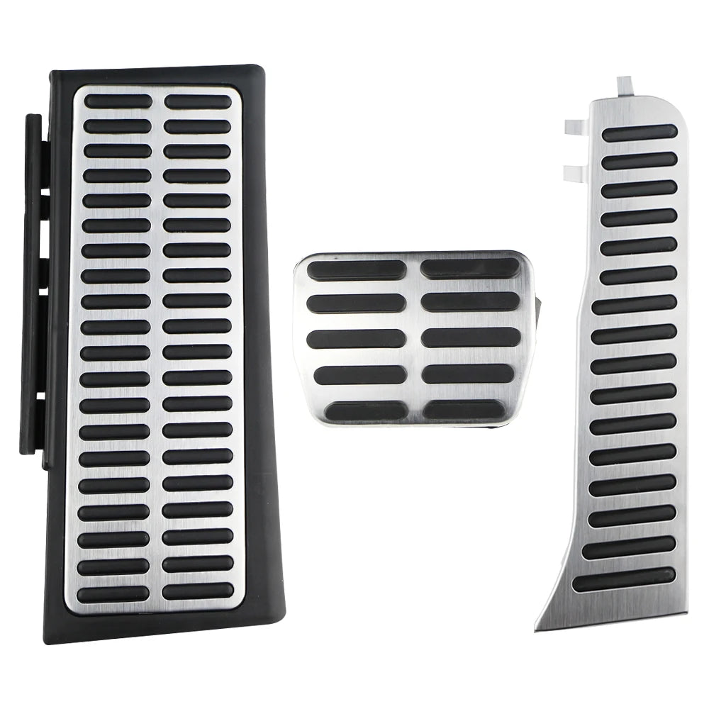 Car Pedals for Audi Q3 2013 - 2018 LHD Accelerator Brake Foot Rest Pedal Pads Cover Car-Styling