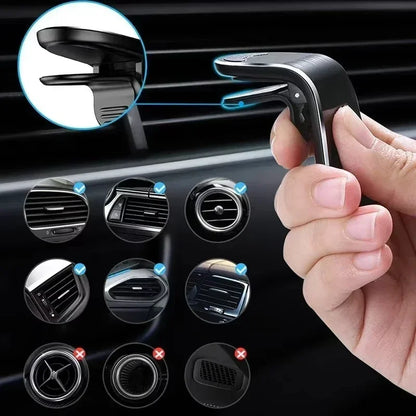 Magnetic Car Phone Holder For Ford KA Universal Car Phone Holder Air Vent Smartphone Mobile Stand Mount Auto Accessories