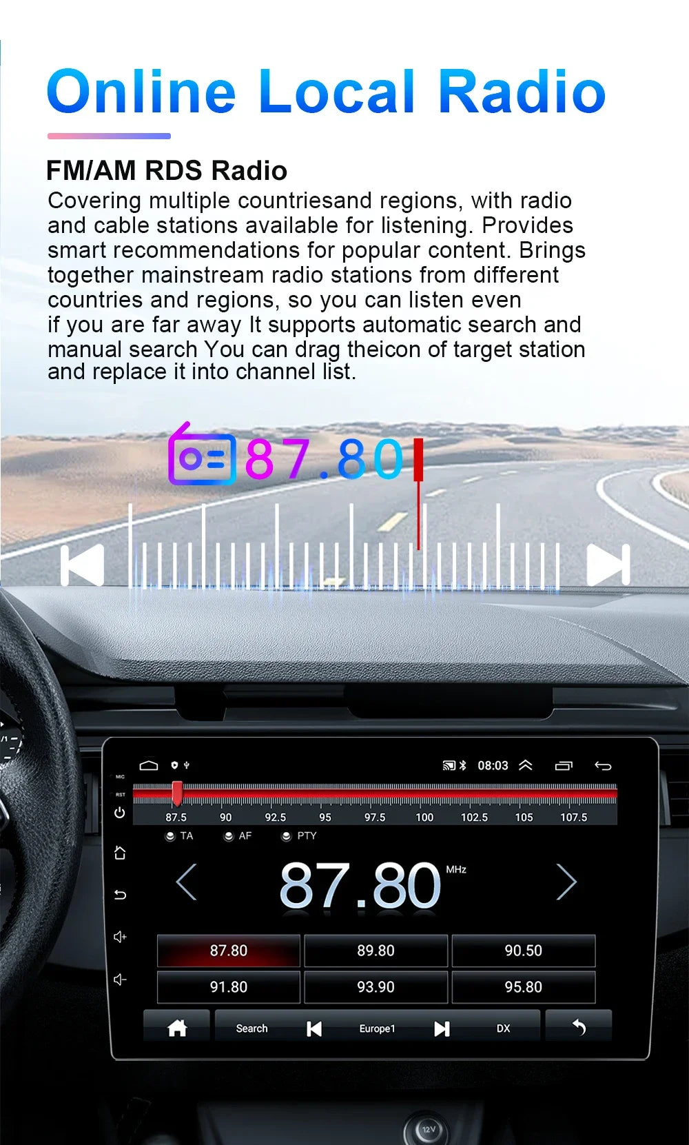 Android 7 "9" 10 "universal 2K Dvd Stereo Car Radio Carplay Auto Bluetooth 4g For Volkswagen Nissan Hyundai Toyota Honda