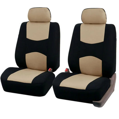 5seats universal car seat cover with interior cushion - suitable for cars trucks and SUVs - durable waterproof and easy to clean