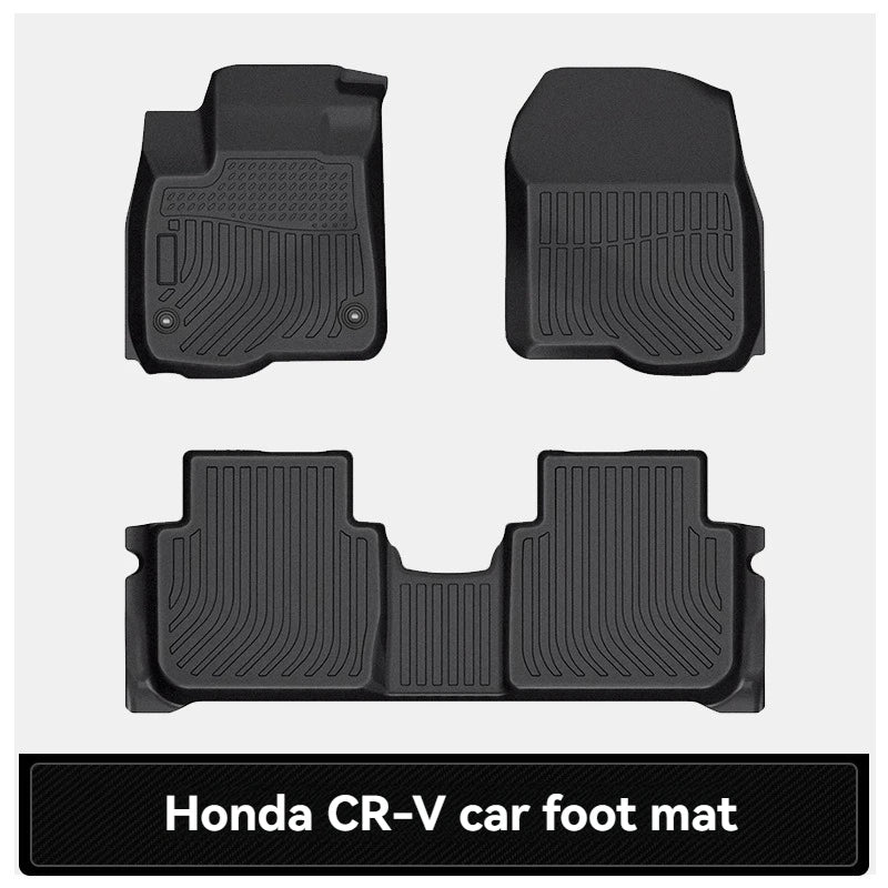 Suitable For Honda Cr-v Special Car Floor Mats, Tpe Car Floor Mats With Dirt Resistance